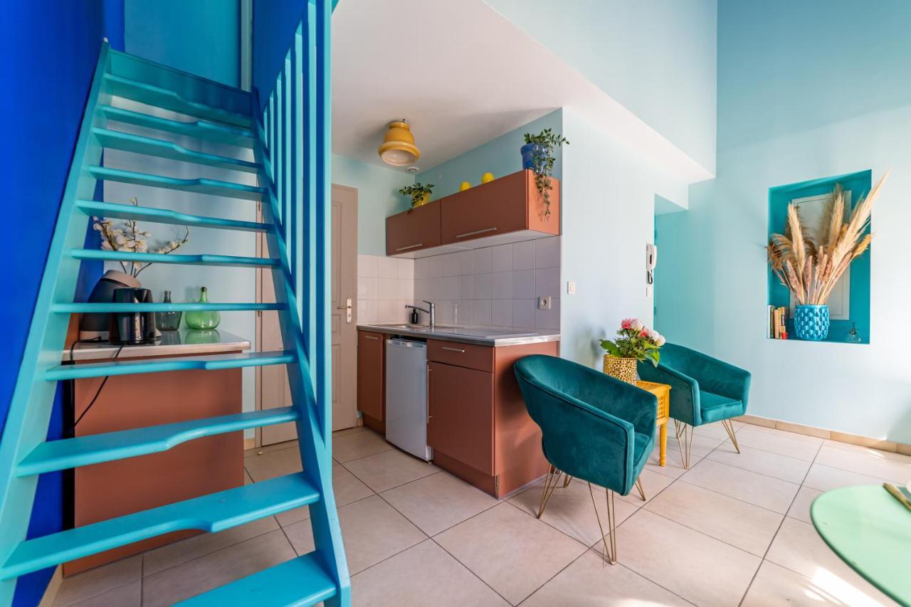 Le Reve Bleu Majorelle - Duplex Sur Les Toits - Une Nuit A Nîmes Exterior foto